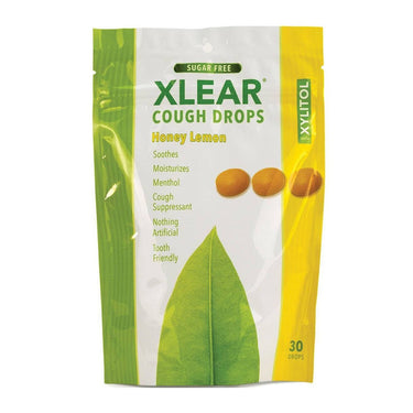 Sugar Free Cough Drops, Natural Honey Lemon